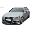 RDX Frontspoiler VARIO-X für AUDI A4 B8 Facelift 2011+ Frontlippe Front Ansatz Vorne Spoilerlippe