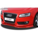 RDX Frontspoiler VARIO-X für AUDI A5 -2011 (Coupe + Cabrio + Sportback, Normale Frontstoßstange) Frontlippe Front Ansatz Vorne Spoilerlippe