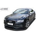 RDX Frontspoiler VARIO-X für AUDI A5 2011+ / S5 (Coupe + Cabrio + Sportback, S-Line- bzw. S5-Frontstoßstange) Frontlippe Front Ansatz Vorne Spoilerlippe