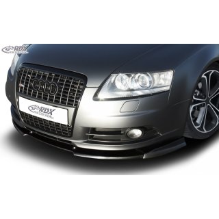 RDX Frontspoiler VARIO-X für AUDI A6 4F -2008 (S-Line Frontstoßstange) Frontlippe Front Ansatz Vorne Spoilerlippe