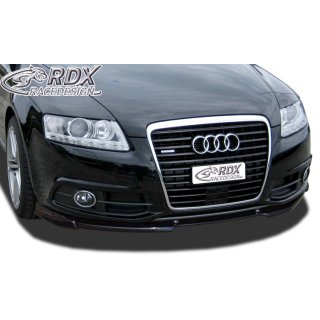 RDX Frontspoiler VARIO-X für AUDI A6 4F 2008-2011 (S-Line Frontstoßstange) Frontlippe Front Ansatz Vorne Spoilerlippe