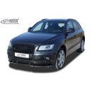 RDX Frontspoiler VARIO-X für AUDI Q5 -2012 & 2012+ (S-Line Frontstoßstange) Frontlippe Front Ansatz Vorne Spoilerlippe