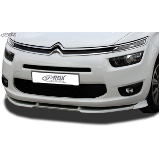 RDX Frontspoiler VARIO-X für CITROEN C4 Grand Picasso 2013+ Frontlippe Front Ansatz Vorne Spoilerlippe