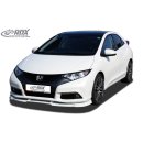 RDX Frontspoiler VARIO-X für HONDA Civic 2012+ Frontlippe Front Ansatz Vorne Spoilerlippe