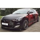 RDX Frontspoiler VARIO-X für HYUNDAI Veloster Frontlippe Front Ansatz Vorne Spoilerlippe