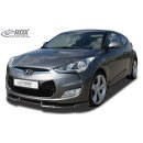 RDX Frontspoiler VARIO-X für HYUNDAI Veloster Frontlippe Front Ansatz Vorne Spoilerlippe