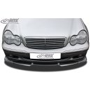 RDX Frontspoiler VARIO-X für MERCEDES C-Klasse W203 -03/2004 (Passend an Classic/Elegance Stoßstange) Frontlippe Front Ansatz Vorne Spoilerlippe