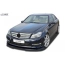 RDX Frontspoiler VARIO-X für MERCEDES C-Klasse W204 / S204 AMG-Styling 2011+ (Passend an Fahrzeuge mit AMG-Stylingpaket Frontstoßstange) Frontlippe Front Ansatz Vorne Spoilerlippe