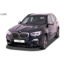 RDX Frontspoiler VARIO-X für BMW X3 (G01) & für BMW X4 (G02) für M-Sport & M-Aerodynamik-Paket Frontlippe Front Ansatz Vorne Spoilerlippe