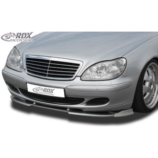 RDX Frontspoiler VARIO-X für MERCEDES S-Klasse W220 2002+ Frontlippe Front Ansatz Vorne Spoilerlippe