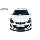 RDX Frontspoiler VARIO-X für OPEL Corsa D Facelift 2010+ Frontlippe Front Ansatz Vorne Spoilerlippe