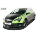 RDX Frontspoiler VARIO-X für OPEL Astra J GTC Frontlippe Front Ansatz Vorne Spoilerlippe