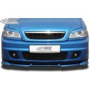 RDX Frontspoiler VARIO-X für OPEL Zafira A OPC (Passend an OPC bzw. Fahrzeuge mit OPC Frontstoßstange) Frontlippe Front Ansatz Vorne Spoilerlippe