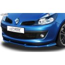 RDX Frontspoiler VARIO-X für RENAULT Clio 3 Phase 1...