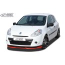 RDX Frontspoiler VARIO-X für RENAULT Clio 3 Phase 2 (nicht RS) Frontlippe Front Ansatz Vorne Spoilerlippe