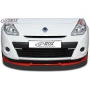 RDX Frontspoiler VARIO-X für RENAULT Clio 3 Phase 2 (nicht RS) Frontlippe Front Ansatz Vorne Spoilerlippe