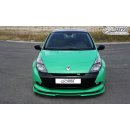 RDX Frontspoiler VARIO-X für RENAULT Clio 3 RS Phase 2 Frontlippe Front Ansatz Vorne Spoilerlippe