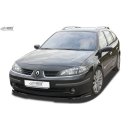 RDX Frontspoiler VARIO-X für RENAULT Laguna 2 Phase 2 2005+ Frontlippe Front Ansatz Vorne Spoilerlippe