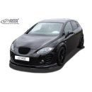 RDX Frontspoiler VARIO-X für SEAT Leon 1P -2009 mit für SEAT Aerodynamik-Kit Frontlippe Front Ansatz Vorne Spoilerlippe