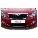 RDX Frontspoiler VARIO-X für SKODA Octavia 2 Facelift Typ 1Z 2008+ (nicht RS) Frontlippe Front Ansatz Vorne Spoilerlippe