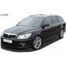 RDX Frontspoiler VARIO-X für SKODA Octavia 2 RS Facelift Typ 1Z 2008+ Frontlippe Front Ansatz Vorne Spoilerlippe