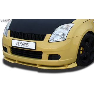 RDX Frontspoiler VARIO-X für SUZUKI Swift MZ/EZ 2005-2008 Frontlippe Front Ansatz Vorne Spoilerlippe