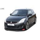 RDX Frontspoiler VARIO-X für SUZUKI Swift FZ/NZ 2010-2013 Frontlippe Front Ansatz Vorne Spoilerlippe