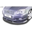 RDX Frontspoiler VARIO-X für TOYOTA Avensis (T25) 2003-2006 Frontlippe Front Ansatz Vorne Spoilerlippe