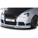 RDX Frontspoiler VARIO-X für VW Polo 9N3 2005+ GTI Cup Edition Frontlippe Front Ansatz Vorne Spoilerlippe