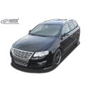 RDX Frontspoiler VARIO-X für VW Passat B6 / 3C Frontlippe Front Ansatz Vorne Spoilerlippe