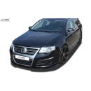 RDX Frontspoiler VARIO-X für VW Passat B6 / 3C R36 Frontlippe Front Ansatz Vorne Spoilerlippe