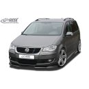 RDX Frontspoiler VARIO-X für VW Touran 2007+ Frontlippe Front Ansatz Vorne Spoilerlippe