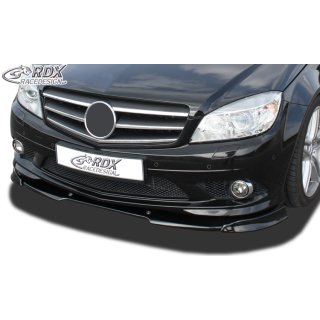 RDX Frontspoiler VARIO-X für MERCEDES C-Klasse W204 / S204 AMG-Styling -2011 (Passend an Fahrzeuge mit AMG-Stylingpaket Frontstoßstange) Frontlippe Front Ansatz Vorne Spoilerlippe