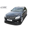 RDX Frontspoiler VARIO-X für MERCEDES C-Klasse W204 / S204 AMG-Styling -2011 (Passend an Fahrzeuge mit AMG-Stylingpaket Frontstoßstange) Frontlippe Front Ansatz Vorne Spoilerlippe