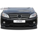 RDX Frontspoiler VARIO-X für MERCEDES C-Klasse W204 / S204 AMG-Styling -2011 (Passend an Fahrzeuge mit AMG-Stylingpaket Frontstoßstange) Frontlippe Front Ansatz Vorne Spoilerlippe