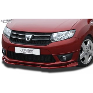 RDX Frontspoiler VARIO-X für DACIA Sandero 2 / Logan 2 (incl. MCV) Frontlippe Front Ansatz Vorne Spoilerlippe