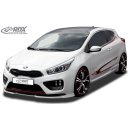 RDX Frontspoiler VARIO-X für KIA Ceed GT & Pro Ceed GT Typ JD Frontlippe Front Ansatz Vorne Spoilerlippe