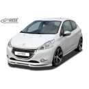 RDX Frontspoiler VARIO-X für PEUGEOT 208 (2012-2019)...