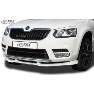 RDX Frontspoiler VARIO-X für SKODA Yeti 2014+ Frontlippe Front Ansatz Vorne Spoilerlippe