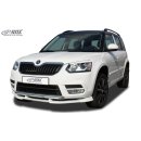 RDX Frontspoiler VARIO-X für SKODA Yeti 2014+ Frontlippe Front Ansatz Vorne Spoilerlippe