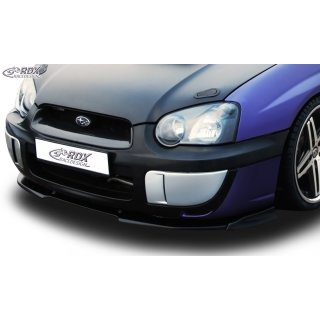 RDX Frontspoiler VARIO-X für SUBARU Impreza 3 (GD) WRX 2003-2005 Frontlippe Front Ansatz Vorne Spoilerlippe