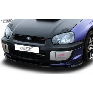 RDX Frontspoiler VARIO-X für SUBARU Impreza 3 (GD) WRX STI 2003-2005 Frontlippe Front Ansatz Vorne Spoilerlippe