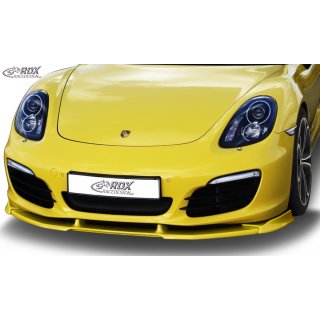 RDX Frontspoiler VARIO-X für PORSCHE Boxster (981) 2012+ Frontlippe Front Ansatz Vorne Spoilerlippe