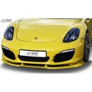 RDX Frontspoiler VARIO-X für PORSCHE Boxster (981) 2012+ Frontlippe Front Ansatz Vorne Spoilerlippe