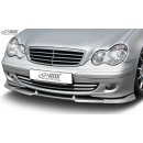 RDX Frontspoiler VARIO-X für MERCEDES C-Klasse W203 2004+ Frontlippe Front Ansatz Vorne Spoilerlippe