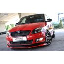 RDX Frontspoiler VARIO-X für SKODA Fabia 2 Typ 5J 2010+ Monte Carlo Frontlippe Front Ansatz Vorne Spoilerlippe