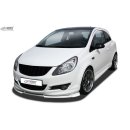 RDX Frontspoiler VARIO-X für OPEL Corsa D -2010 OPC-Line Frontlippe Front Ansatz Vorne Spoilerlippe