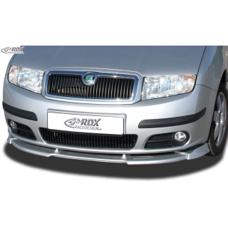 RDX Frontspoiler VARIO-X für SKODA Fabia 1 (6Y) 2004+ (nicht GT / RS) Frontlippe Front Ansatz Vorne Spoilerlippe