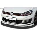 RDX Frontspoiler VARIO-X für VW Golf 7 GTI / GTD Frontlippe Front Ansatz Vorne Spoilerlippe