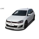 RDX Frontspoiler VARIO-X für VW Golf 7 GTI / GTD Frontlippe Front Ansatz Vorne Spoilerlippe